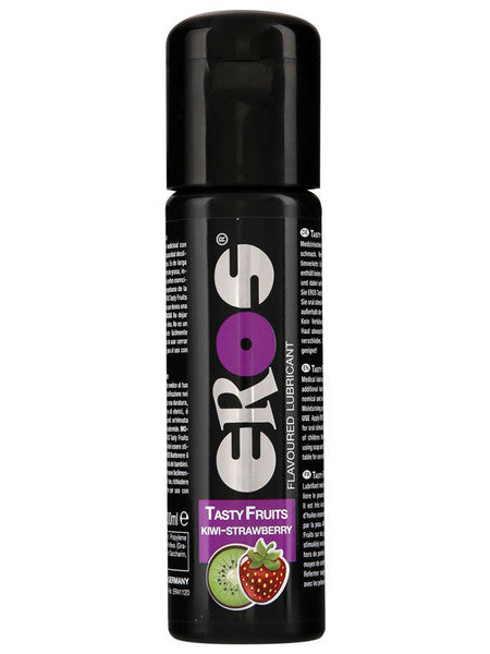 Eros Tasty Fruits Kiwi Strawberry Unique Lubricant 100 ml - ClubX
